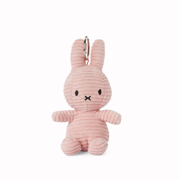 Porta-chaves de veludo cotelê da Miffy Rabbit
