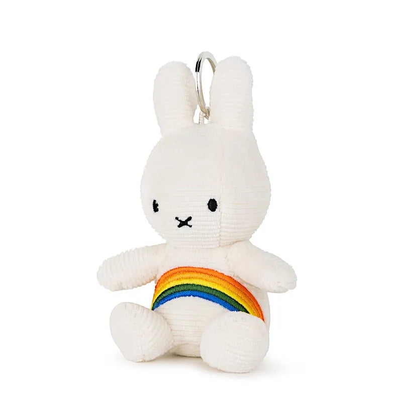 Porte-clés Lapin Miffy Arc-en-ciel