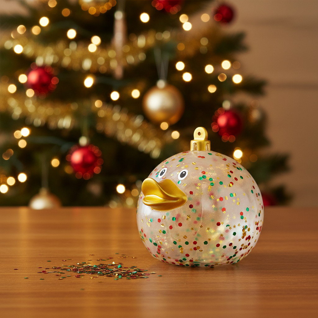Pato de Natal Brilhante