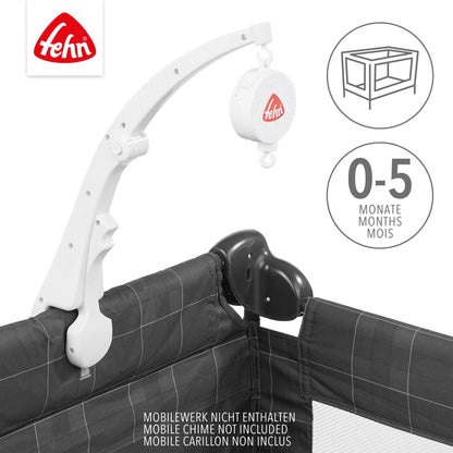 Reise-Mobile-Gestänge weiß