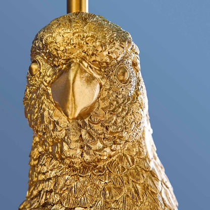 Applique Murale Perroquet Percy, Or/Turquoise