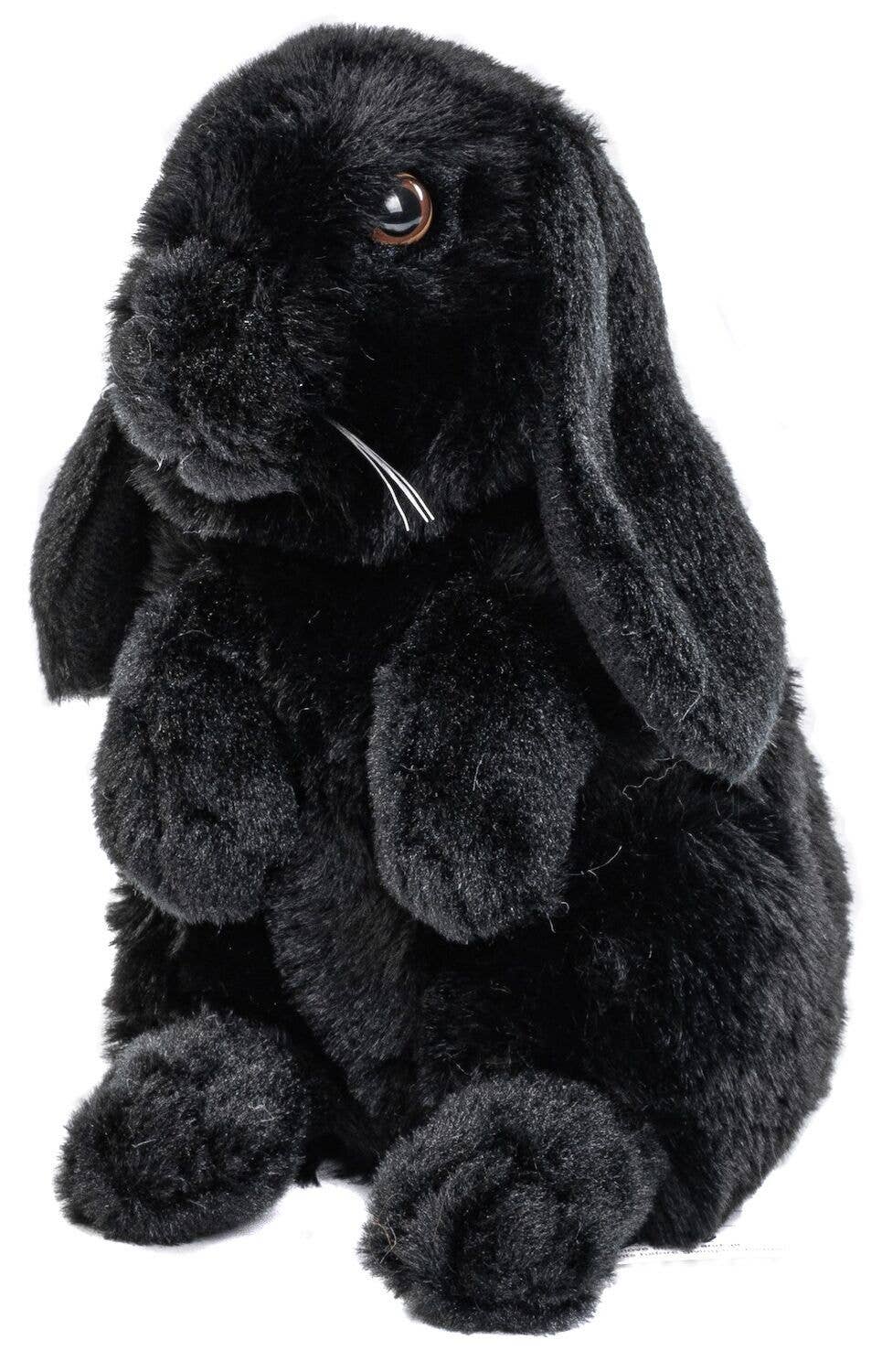 Peluche Lapin Bélier Assis - Noir