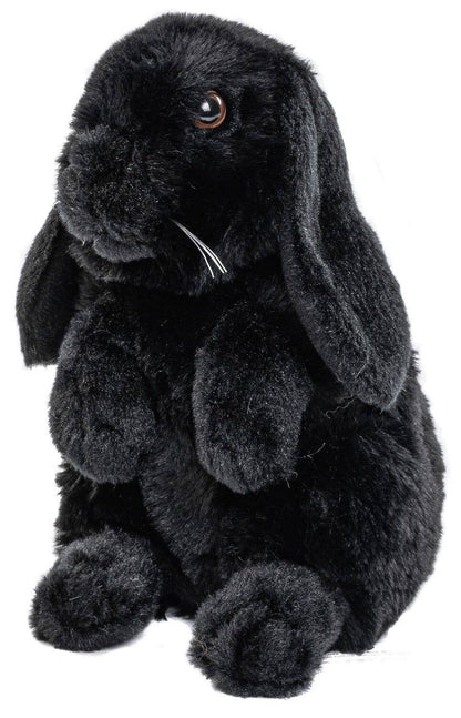 Peluche Lapin Bélier Assis - Noir