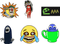 Set de pin's R.E.P.O.