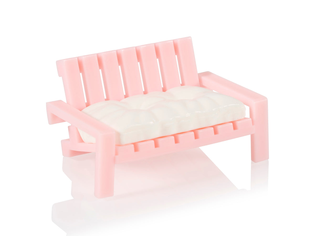 Porte-Savon Banc Soapy Rose