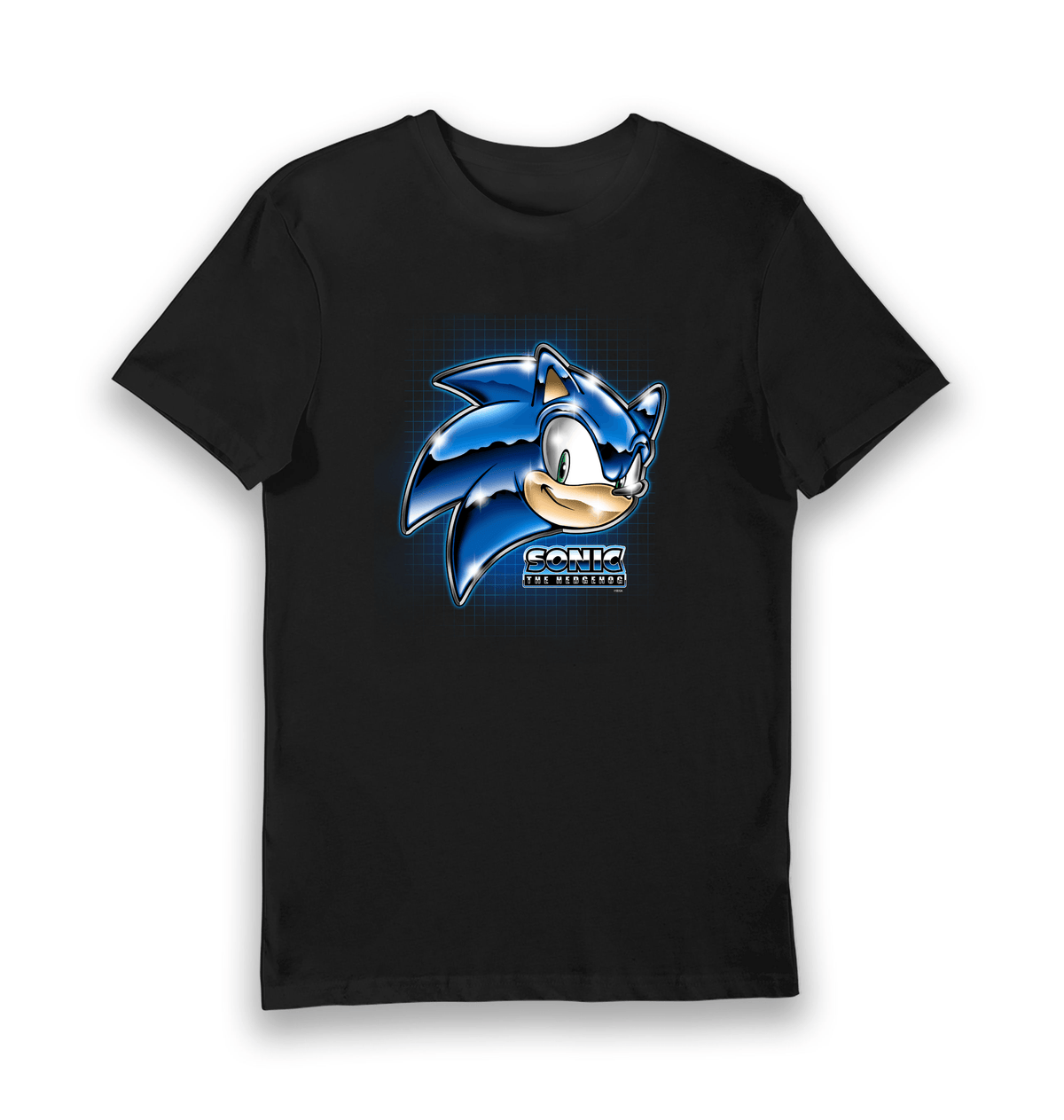 T-shirt adulte Sonic The Hedgehog Chrome