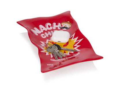 Crunchy Nacho Ceramic Tray Bitten – Boîte de conservation original