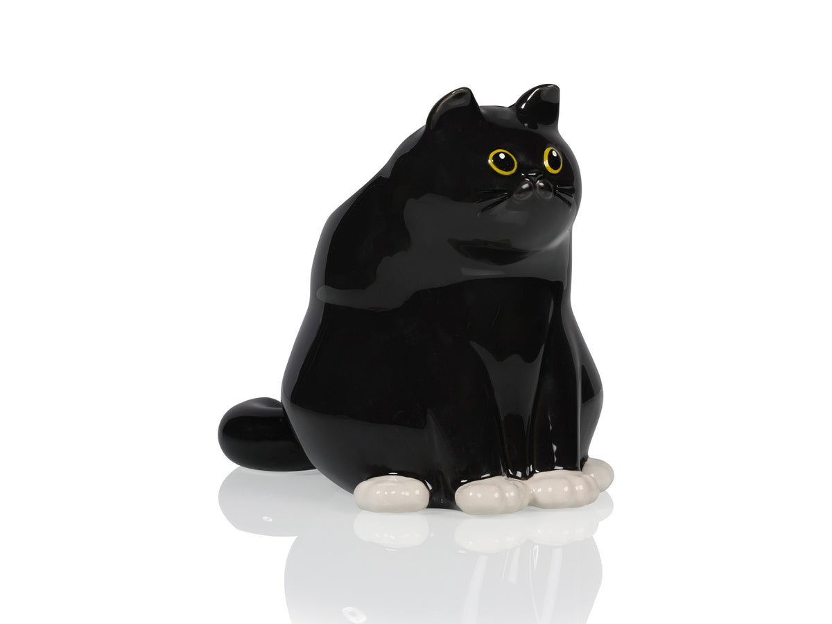 Vase Chat Noir