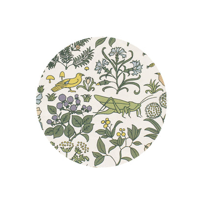 Dessous de Verre en Céramique Voysey Jardin Botanique Faune et Flore