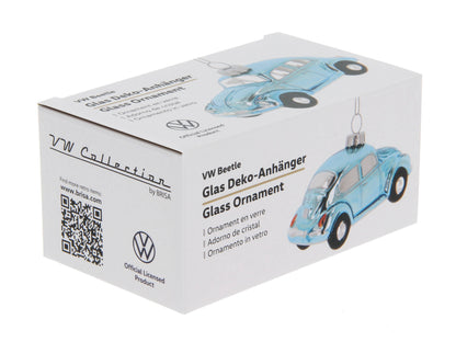 Blue VW Beetle Christmas Decoration