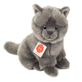 Peluche Gatito Chartreux Sentado