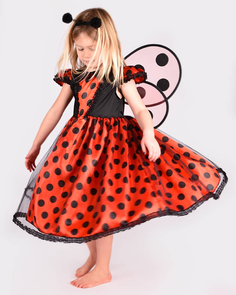Robe Ladybug W. Acc. 110-116 Cl 4-6 ans