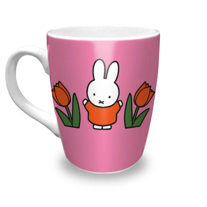 mug miffy tulipes rose mtd