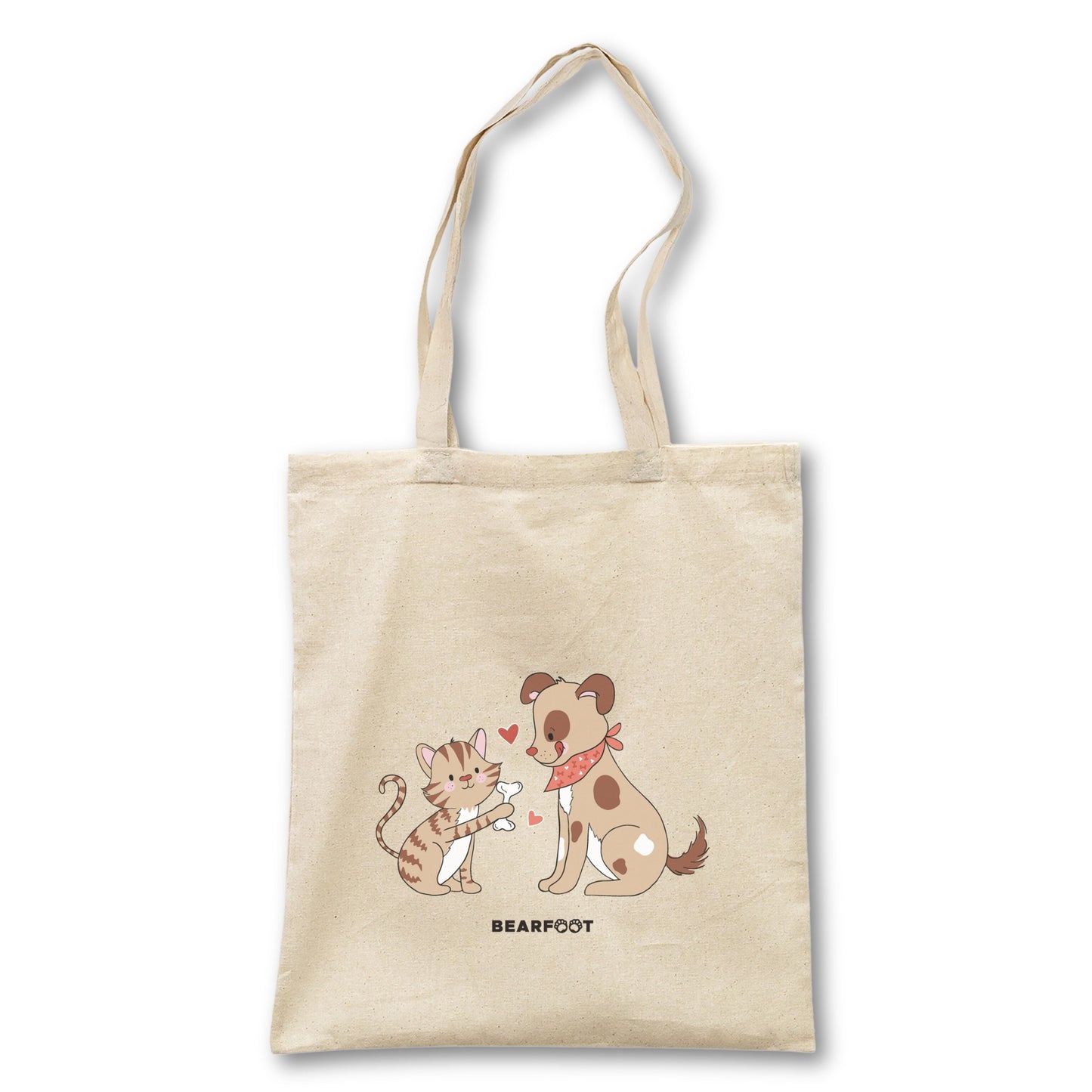 Jutebeutel Hund & Katze