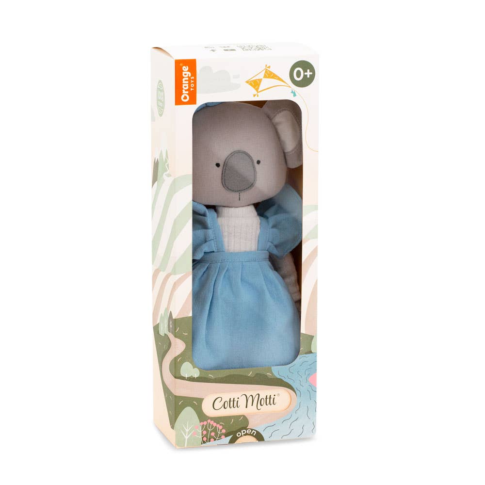Peluche en coton, Cotti Motti, Annie le Koala -29cm-0+