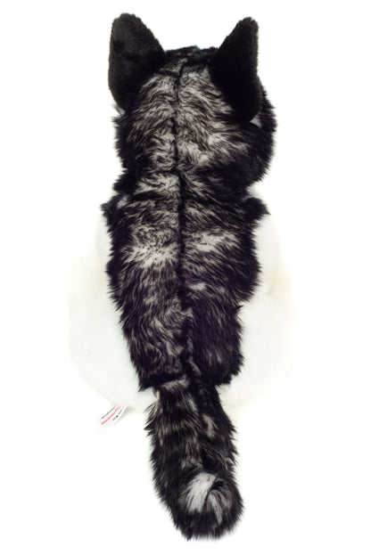 Peluche de husky sentado