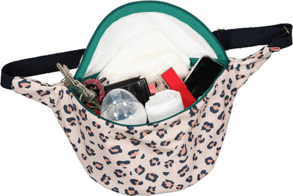 Sac banane à langer - All over Léopard