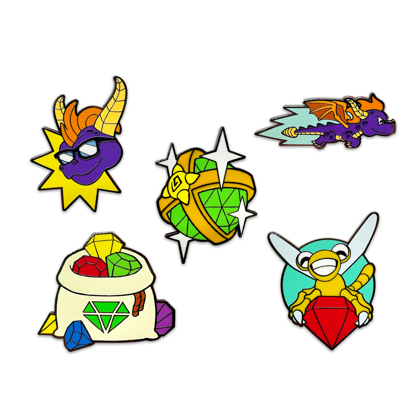 スパイロ ピンバッジセット