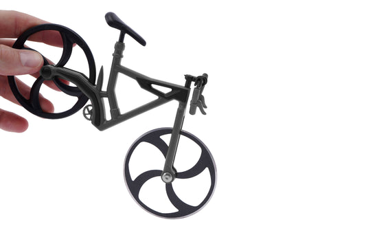 Dappere kerel "Koning van de Pizza" Fiets Pizzasnijder