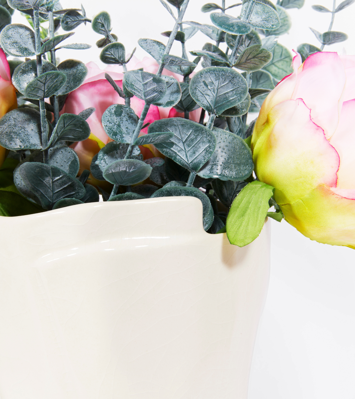 Vaso bouquet di fiocco