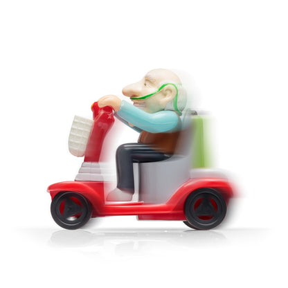 GRAND-MÈRE ET GRAND-PÈRE DE COURSE