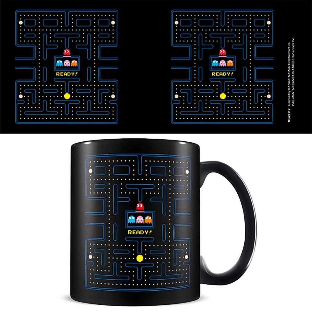 Taza del laberinto de Pac-Man