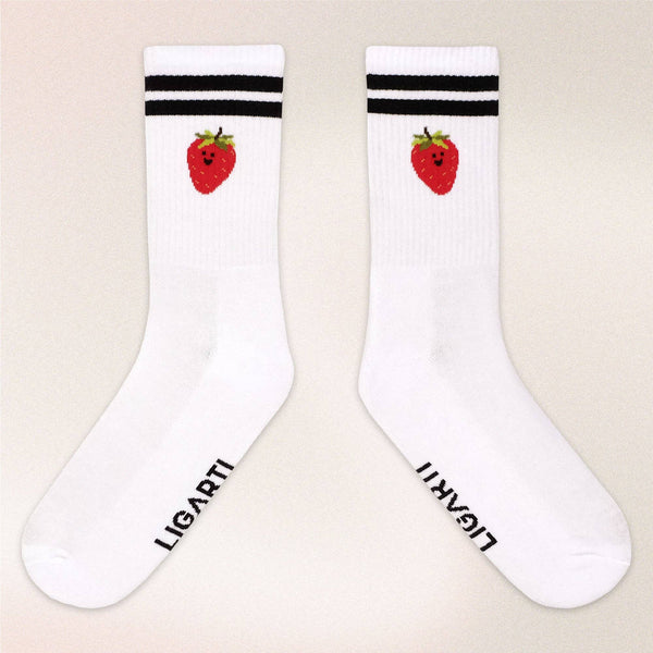 Calzini sportivi alla fragola
