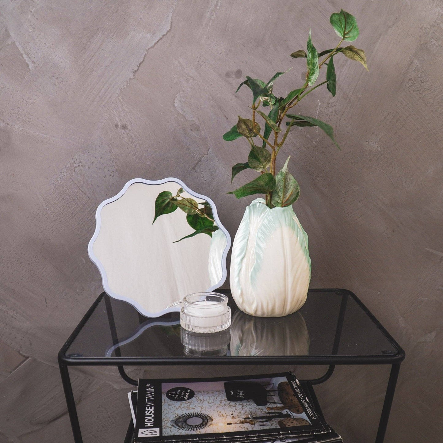 Vase Tête de tulipe - Menthe