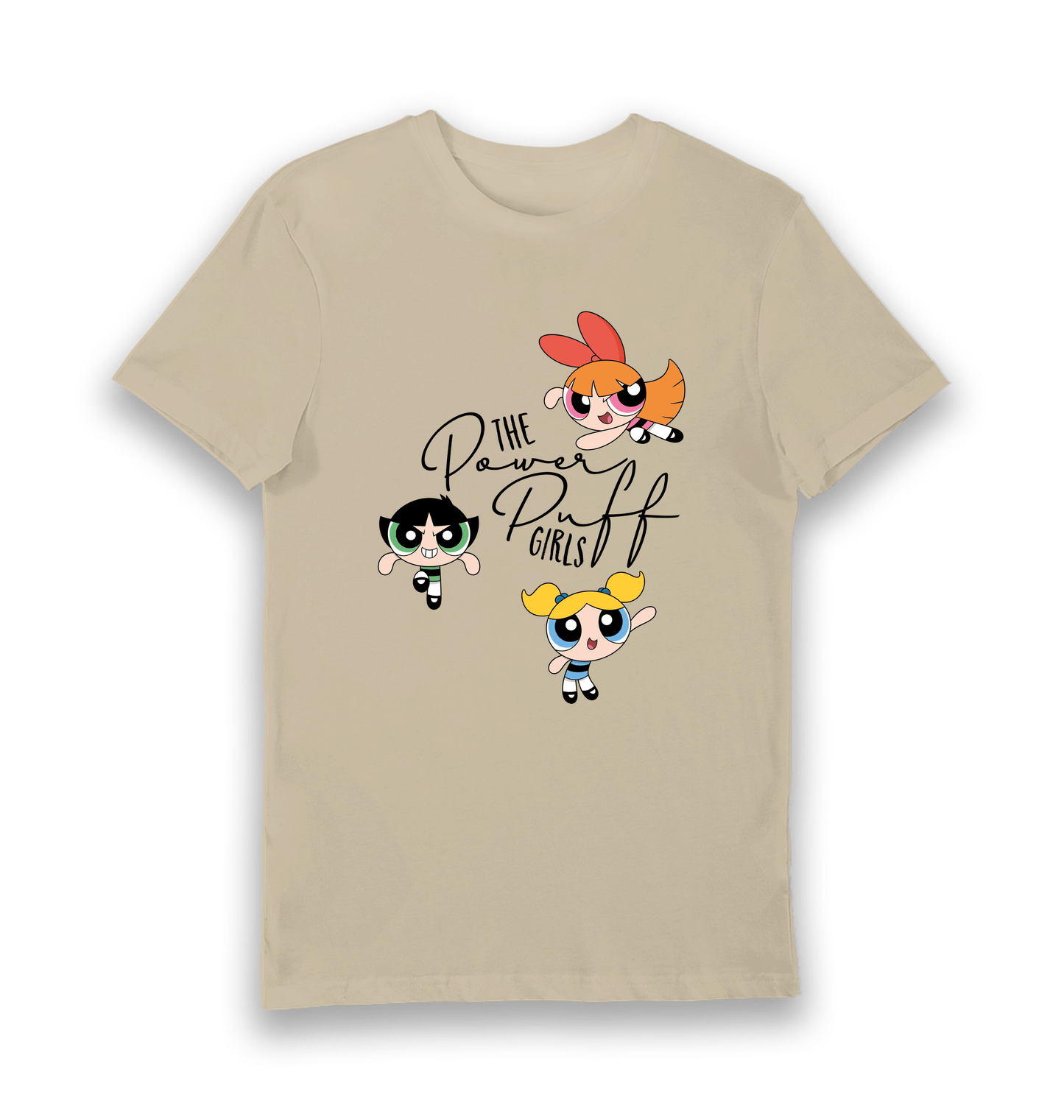T-shirt adulte Powerpuff Girls multi-personnages