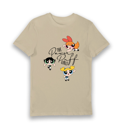 T-shirt adulte Powerpuff Girls multi-personnages