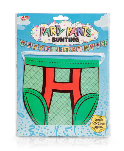 PANTALON DE FÊTE FANION JOYEUX ANNIVERSAIRE