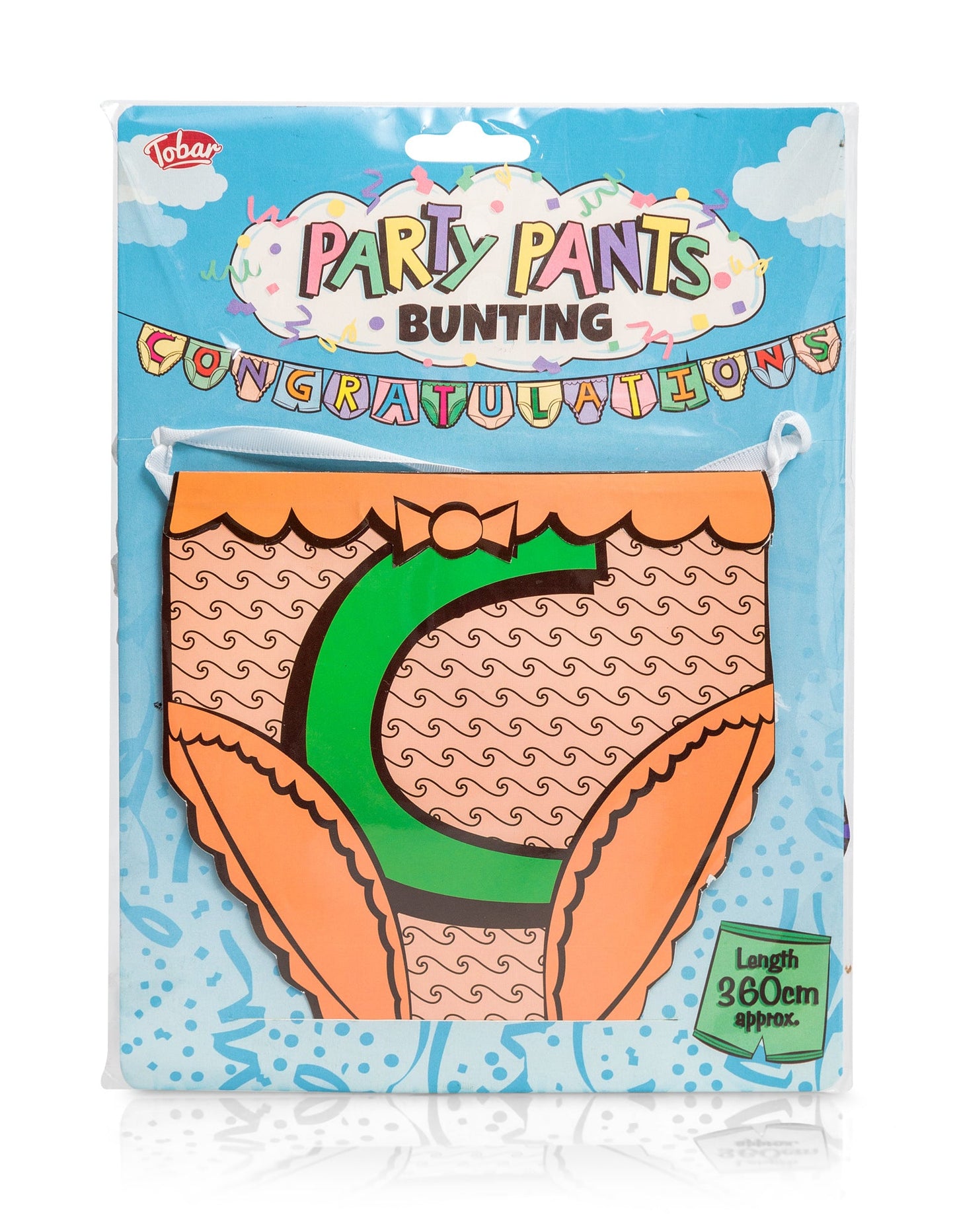 FÉLICITATIONS À LA FÊTE AVEC DES PANTALONS