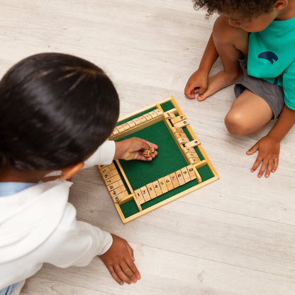 JEU DE FERMETURE DE LA BOÎTE EN BOIS POUR 4 JOUEURS