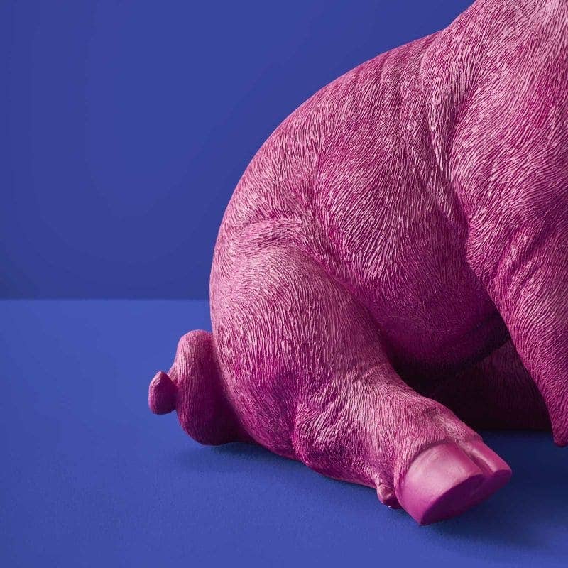 Lámpara de mesa Pink Pig