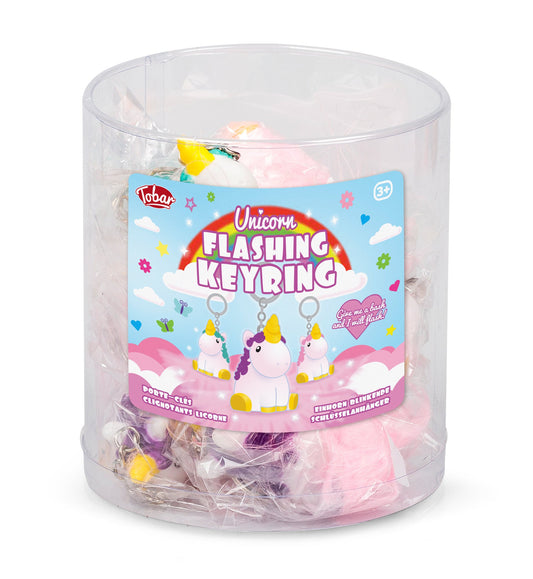 PORTE-CLÉS CLIGNOTANT LICORNE