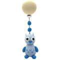 Gancho para Carrinho de Bebé em Forma de Coruja - Azul