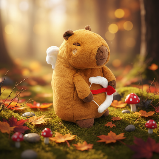 Peluche Capybara Cupidon
