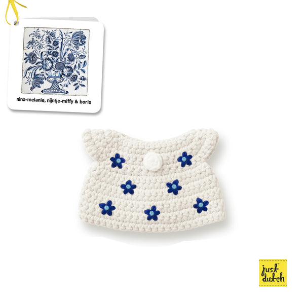 Vestito Blu Delft per Peluche