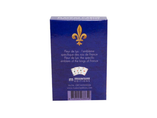 Jeu de cartes à jouer Fleur de Lys