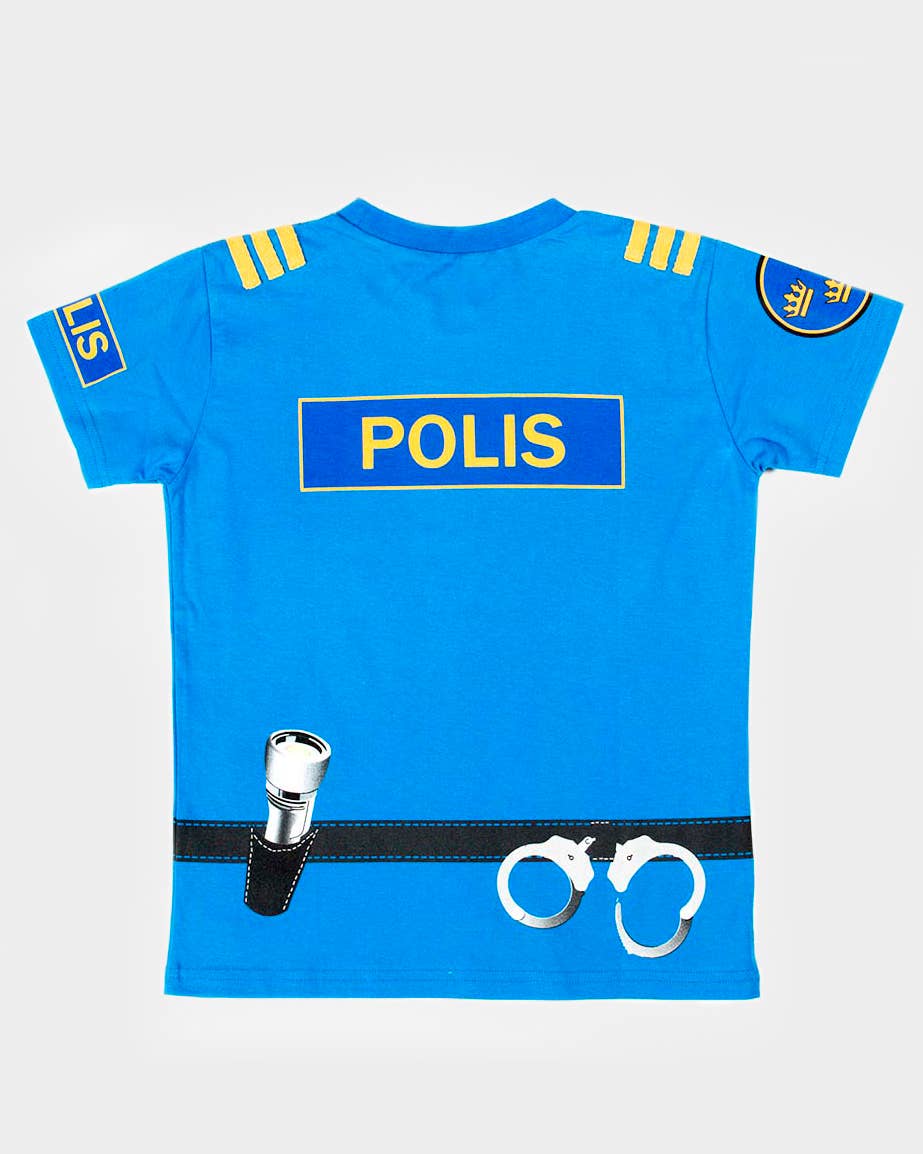オーガニックコットン ポリス Tシャツ 98-104 cm 2-4歳