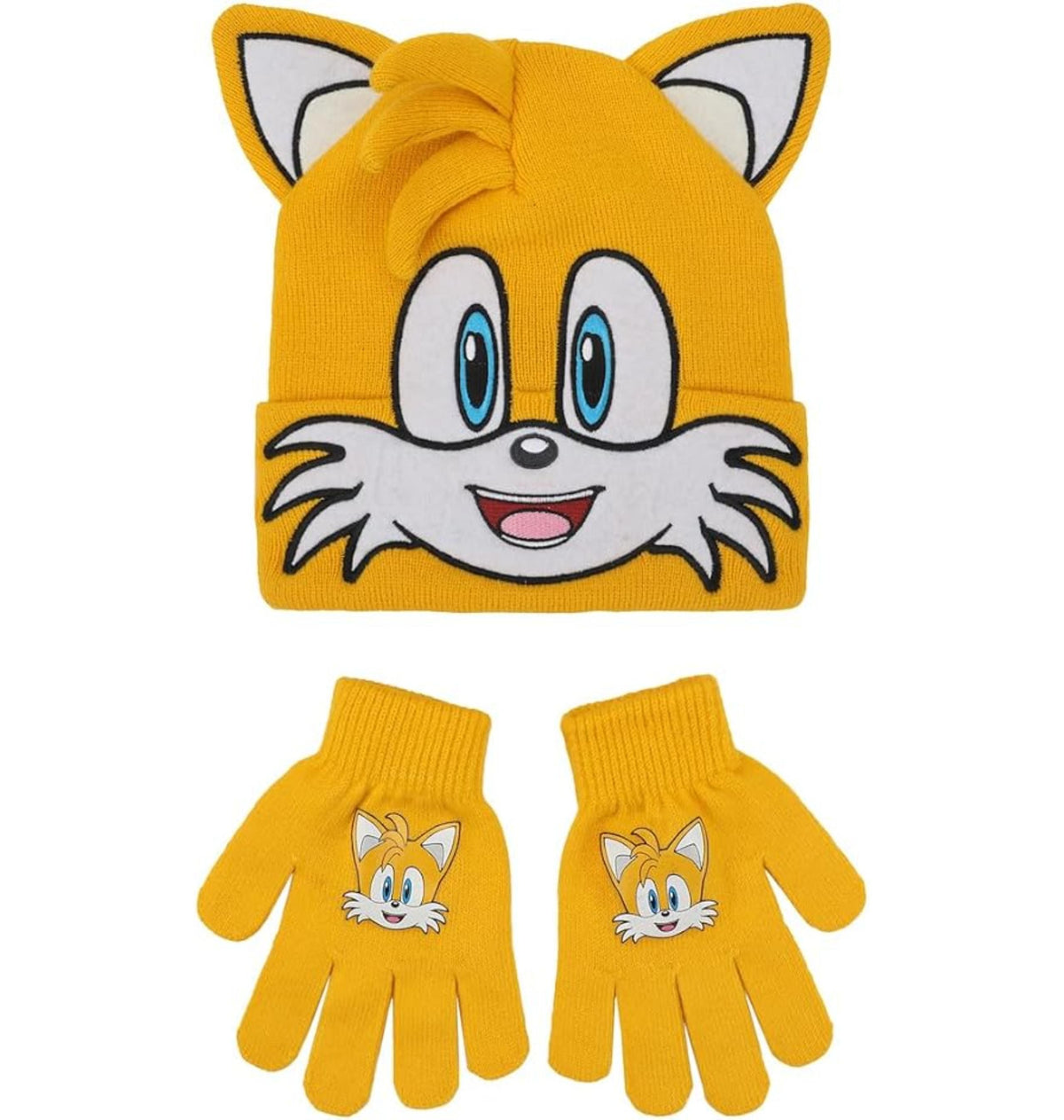 Set bonnet et gants Sonic Tails