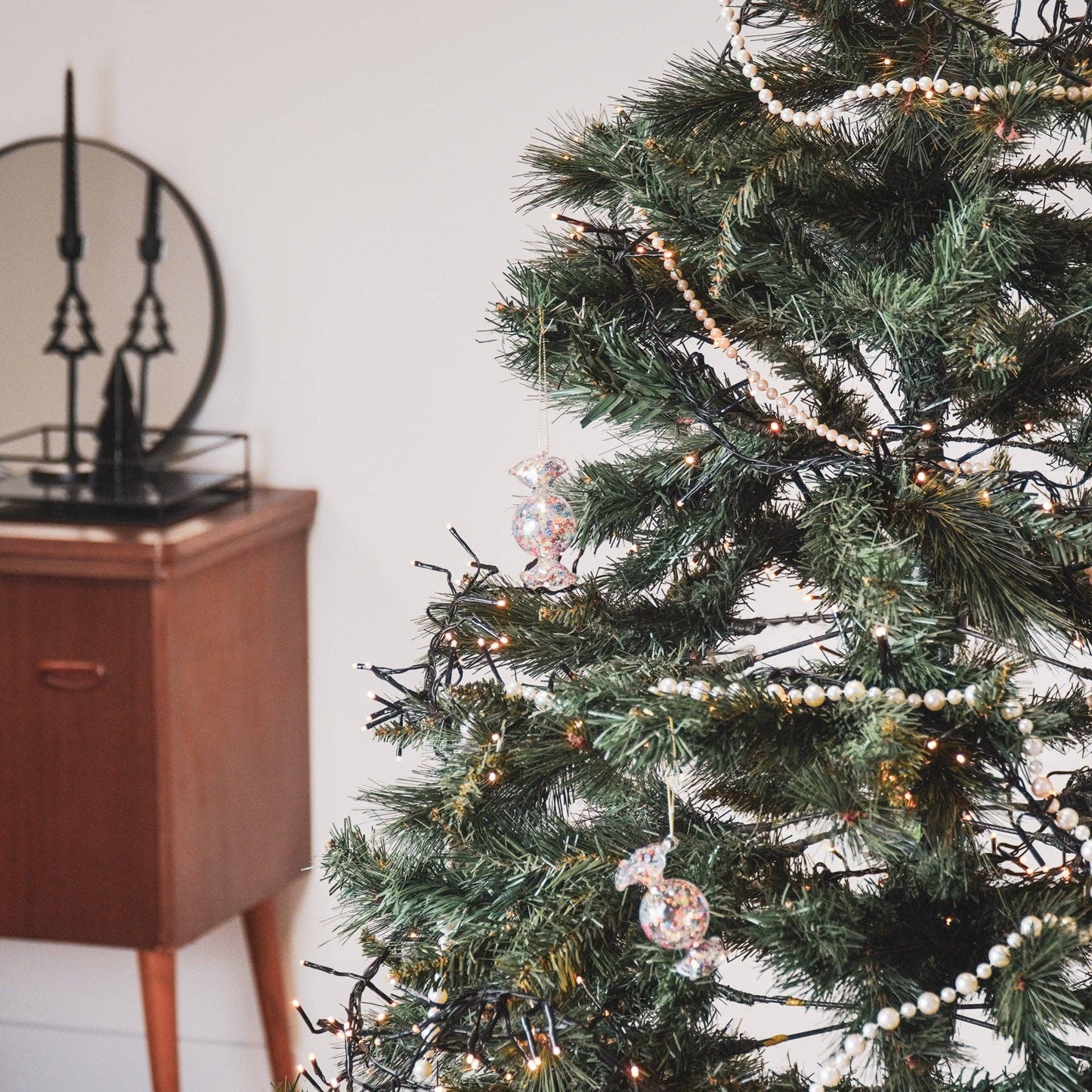 Bola de Navidad de caramelo