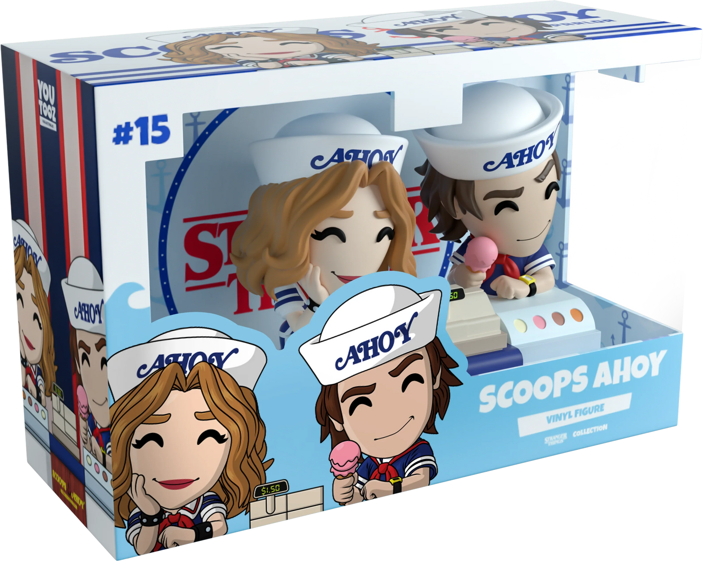 Stranger Things Vinyl figurine Scoops Ahoy Scoops Ahoy Youtooz Netflix