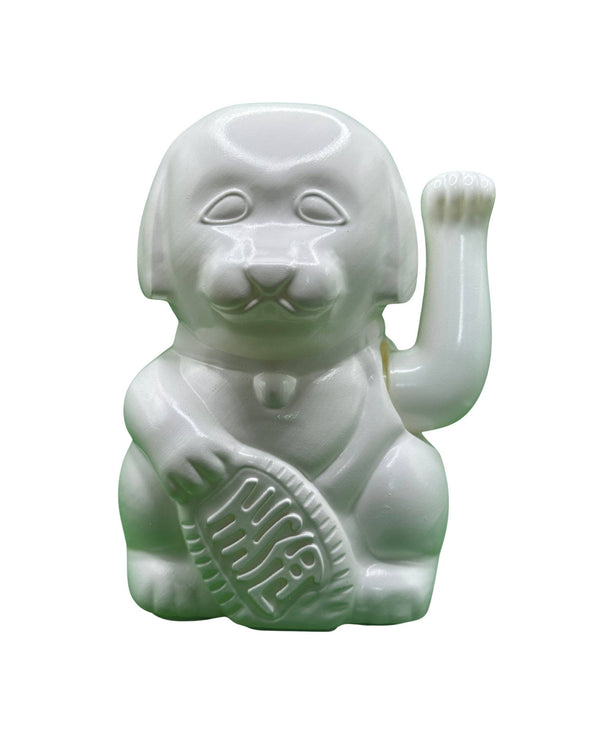 Chien Chanceux Blanc