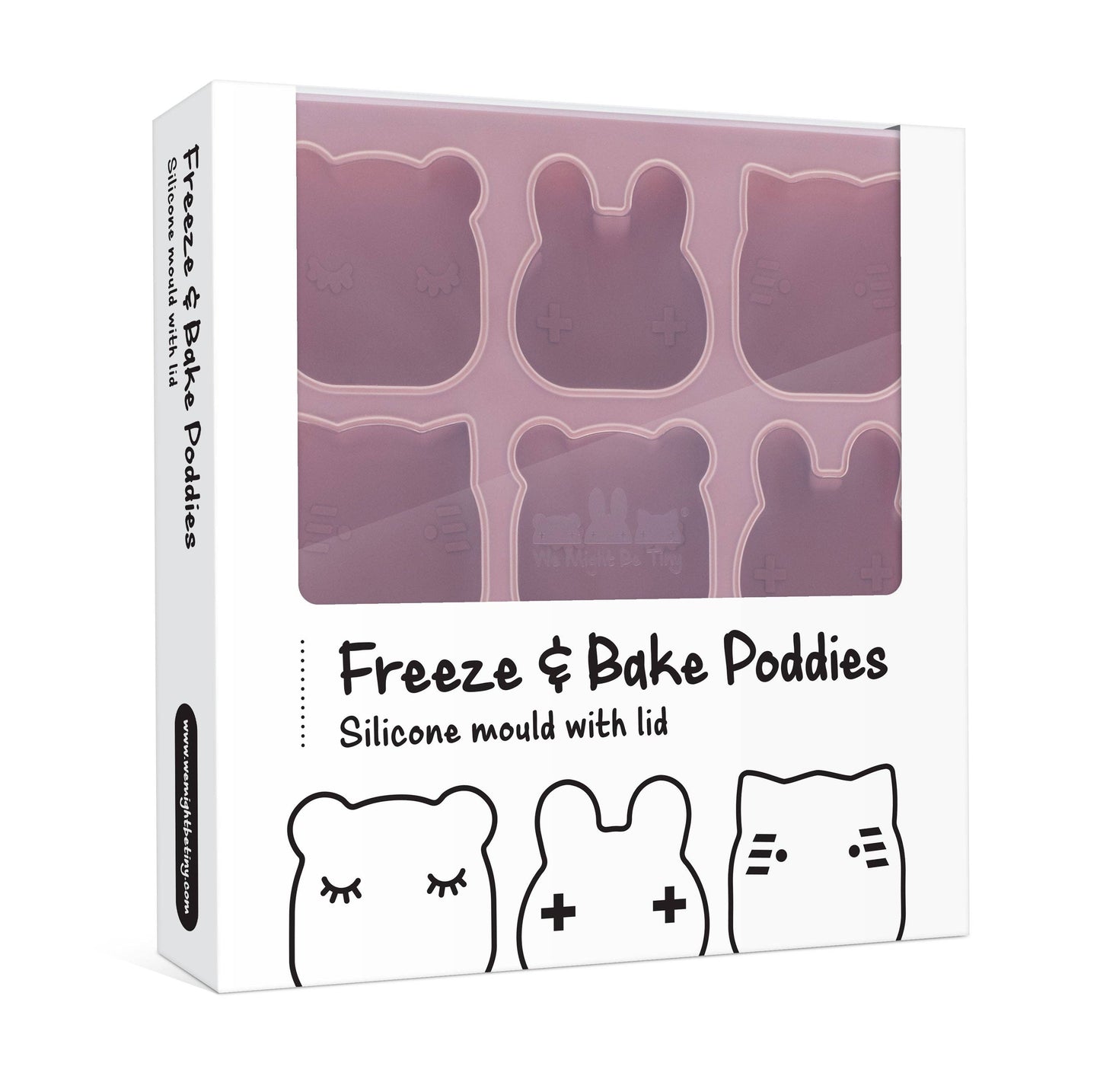 Freeze &amp; Bake Poddies® - Rosa polvorienta