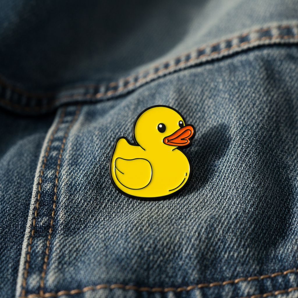 Classic Rubber Duck Pin