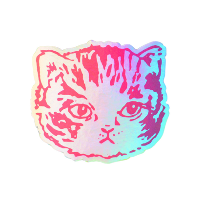 "Holo Kitty" Sticker