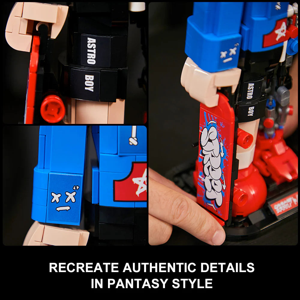 Jeu de Construction Astro Boy - Skateboard Boy