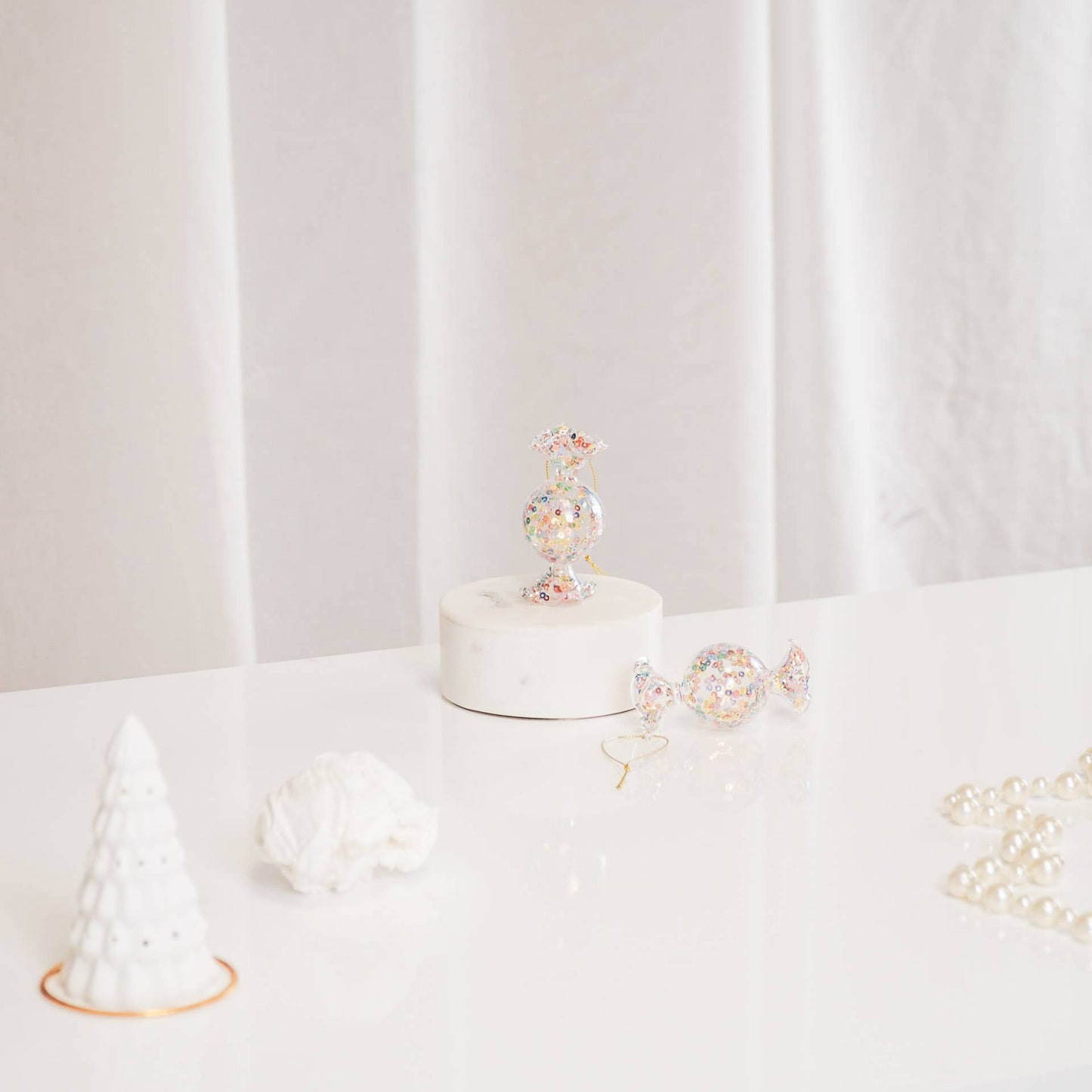 Bola de Navidad de caramelo