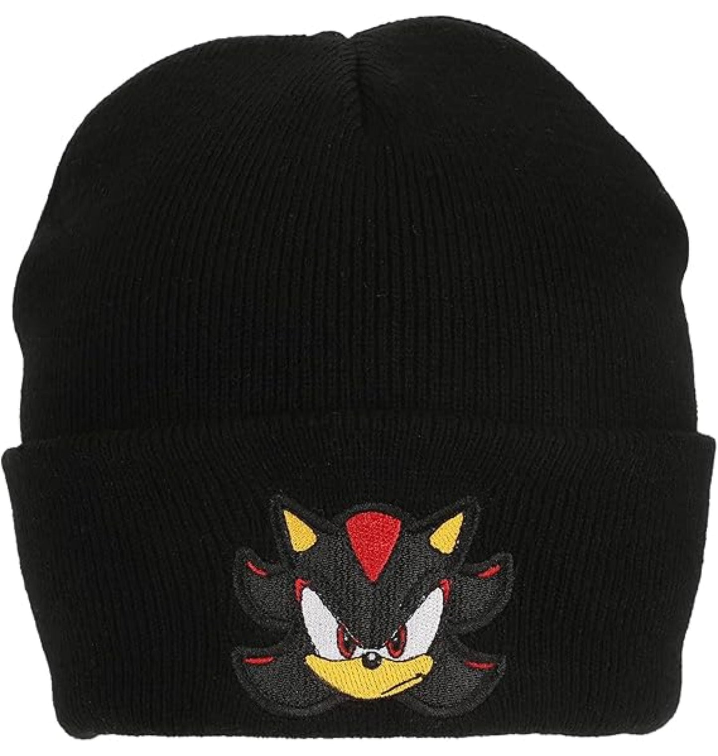 Bonnet noir Sonic Shadow avec logo
